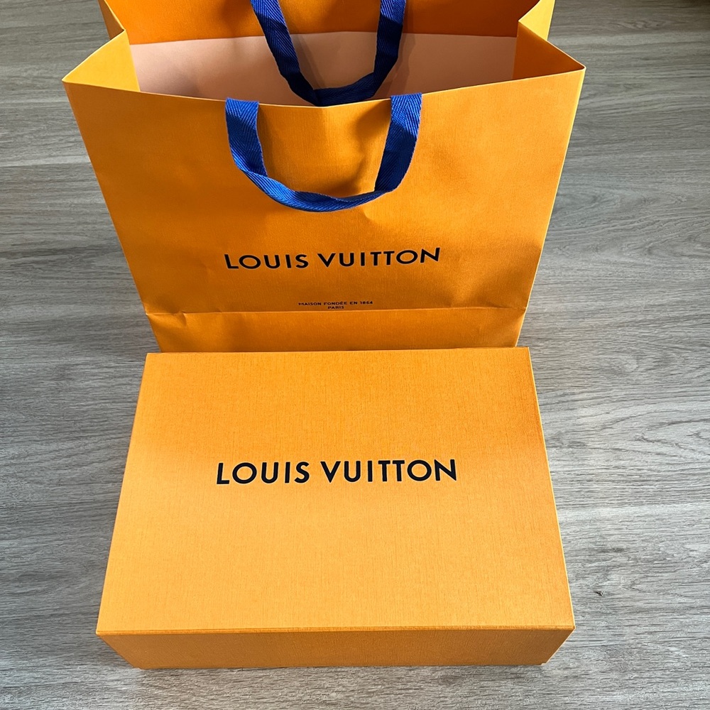 Empty Louis Vuitton Box + Bag